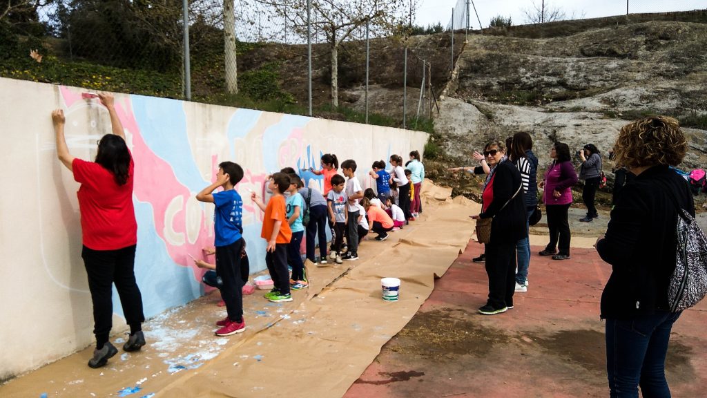 Mural participativo