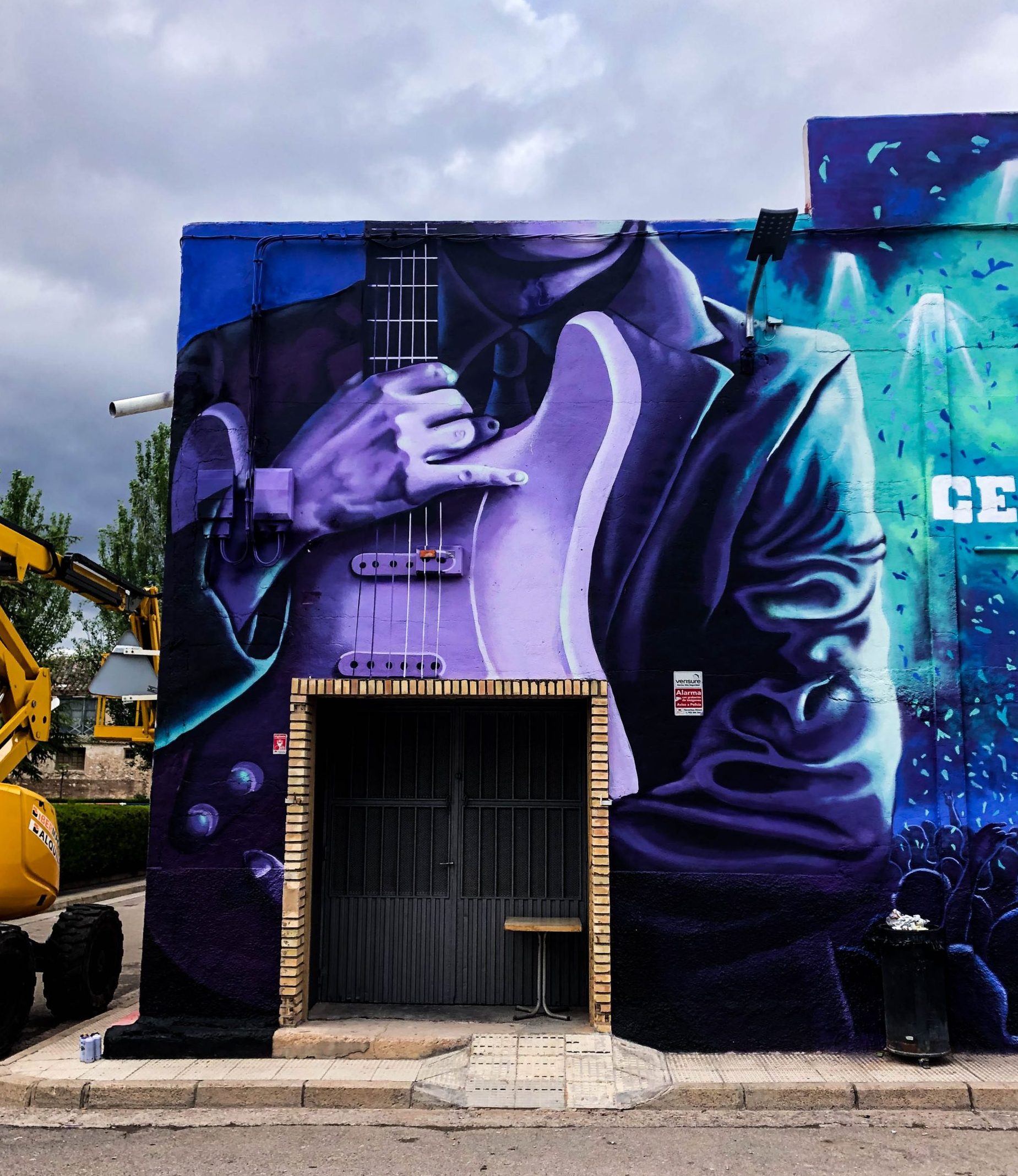 murales pintados a mano